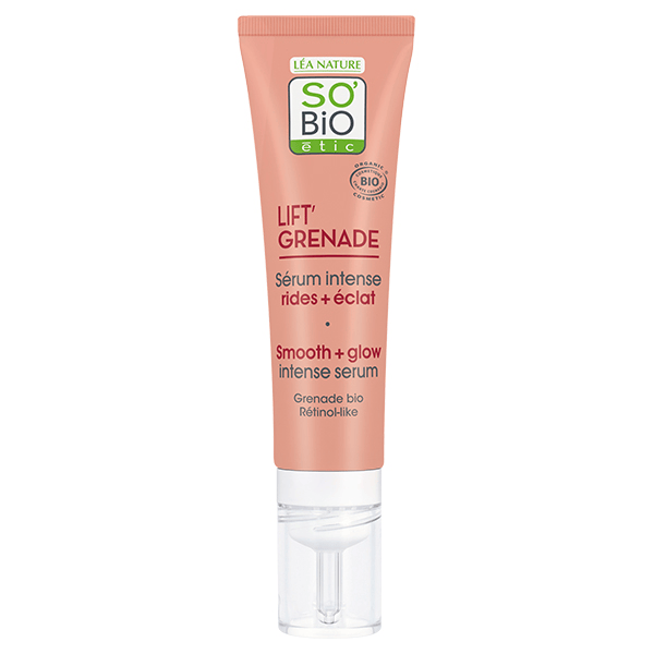 So'Bio Étic Lift'Grenade Sérum Intense Rides + Éclat Bio 30ml