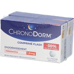 Flash tablet Mélatonine 1,9 mg