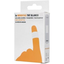 Apositos Adhesivo TNT Blanco 20uds