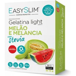 Gelatina Light Melão e Melancia com Stevia 2x15g