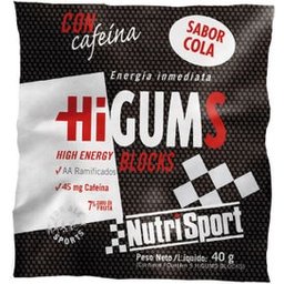 Higums Caféine Cola 40g