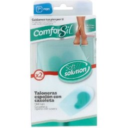 talonnière en silicone avec coupelle d'éperon T-41-43 2 pcs