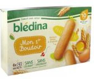 Blédina Mon 1Er Boudoir 120 g Dès 10 Mois - Boîte 6 sachets de 4 boudoirs