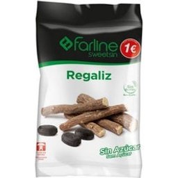 Sweetsin Réglisse Sachet de Bonbons à la Réglisse 50g