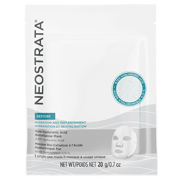 Masque Bio-Cellulose à l'Acide Hyaluronique Pur 20g