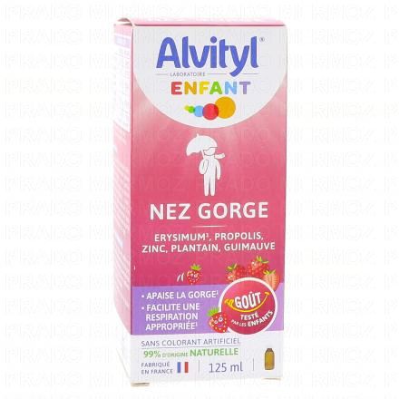 Enfants - Sirop Nez et Gorge Goût Fraise 125ml