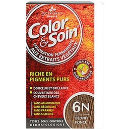 Color & Soin Kit Coloration Permanente 6N Blond Foncé