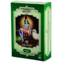 Tulsi Poudre naturelle pour le traitement des cheveux 100g