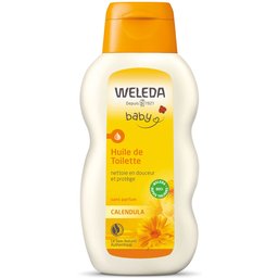 huile de toilette bébé calendula