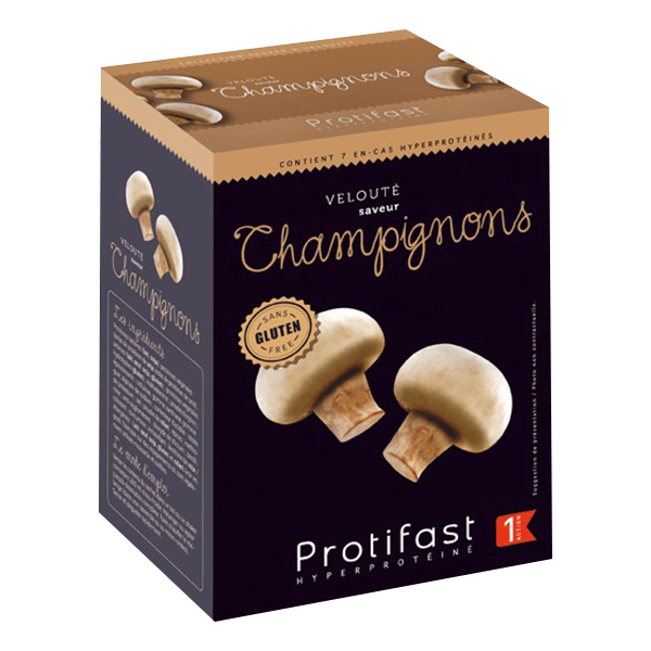 Soupe Hyperprotéinée Velouté de Champignons 7 sachets