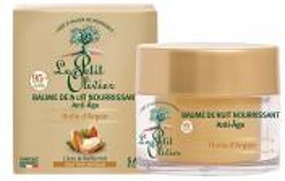 Baume de Nuit Nourrissant à l'Huile d'Argan 50 ml - Pot 50 ml