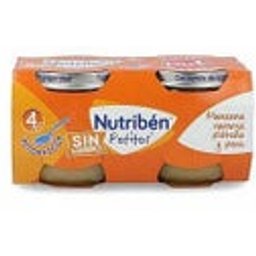 Nutriben Potitos Pomme Orange Banane & Poire 2 X120g
