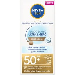 Sun Fluide Quotidien Protection Visage Spf50 Médium 40ml