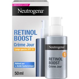 Retinol Boost Crème Visage Hydratante de Jour Anti-âge SPF 15 50ml