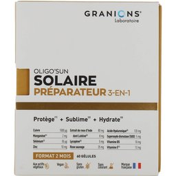 Oligo'sun Solaire Préparateur 3 en 1 60 Gélules