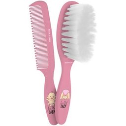 Pack Bebe Brush Cumb Rose