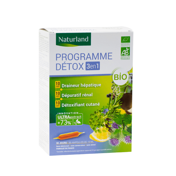 Programme Détox Bio 30 ampoules