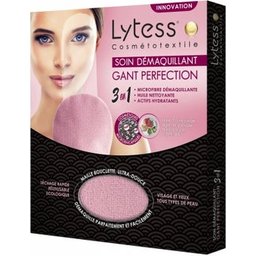 Gant Démaquillant Rose 3en1 1 Unité