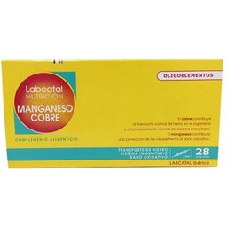 12 Manganèse Cuivre 28 ampoules (2 ml)
