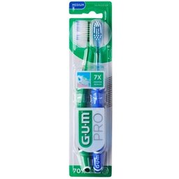 Pro Brosse à Dents Moyenne 2 Pièces