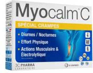 Myocalm® c - Crampes - Boîte 30 comprimés