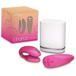 Chorus Vibrateur Couples avec Contrôle Squeeze Rose 1ut