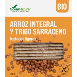 Soria Food Light Toast Riz Toast Blé Blé