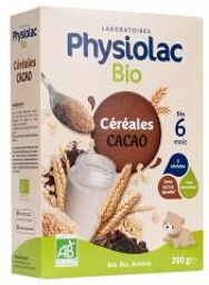 Bio Céréales Cacao 200 g Certbio - Boîte 200 g