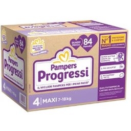 Progressi Couches Maxi 7-18kg 84uts