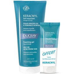 Keracnyl Gel Moussant 200ml + 40ml