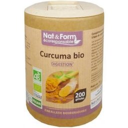 Nat & Form Curcuma Bio 200 Gélules