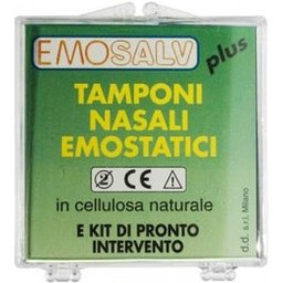 D.D.Farmakon Emosalv Plus Kit Hémostatique Écouvillons Nasaux