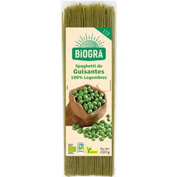 Spaguetti Guisantes Bio 250g