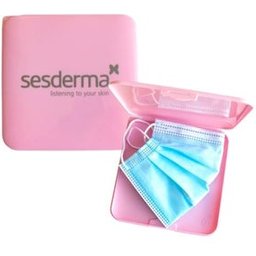 Pink Mask Holder Case 1pc