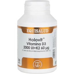 Holovit Vitamine D3 2 000 UI + K2 60åµg 180 gélules