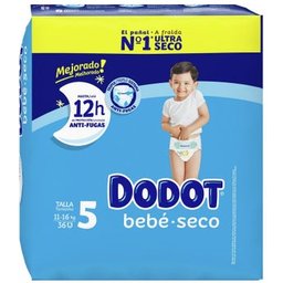 Couche sèche pour bébé 12h Taille 5 36uds
