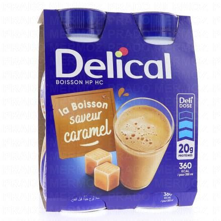 Boisson - HP HC Lactée saveur caramel 4x200ml