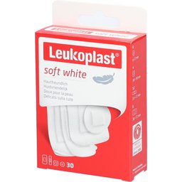 Leukoplast® Soft White - Pansement doux pour la peau - 4 tailles