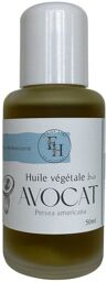 Huile végétale d'AVOCAT persea americana BIO - 50ml - France-Herboristerie