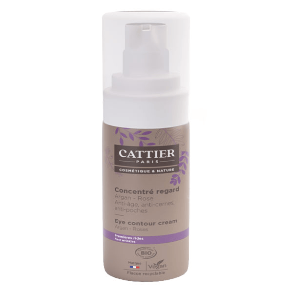 Crème & Soin Hydratant Concentré Regard Eclat de Rose Bio 15ml