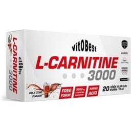 L-Carnitine 3000 Cola 10ml x 20 Flacons