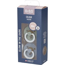 Bibs® Couleur Tétines Nuit Sauge - Nuage +18 mois Taille 3