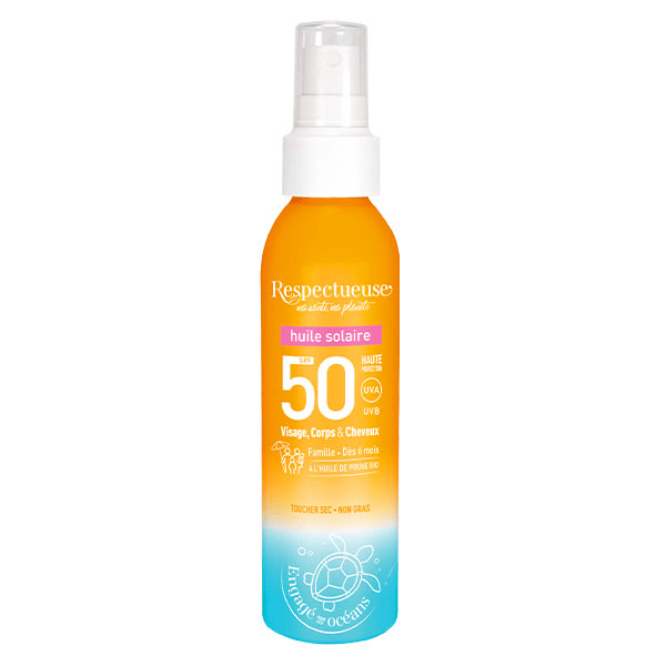- Huile solaire SPF50 - 100ml