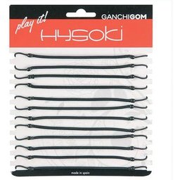 Set Gomas con Gancho Negro