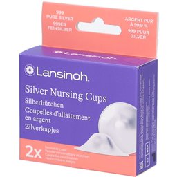Coquilles d’allaitement en argent