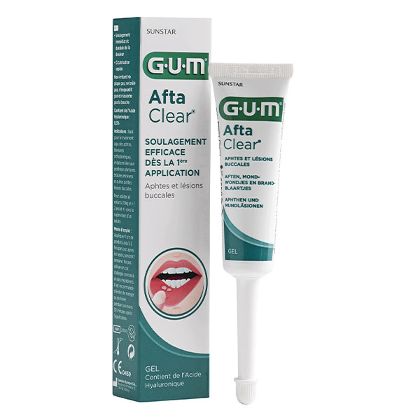 Afta Clear Gel Soulagement Efficace 10ml