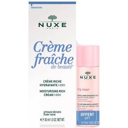 Set Crème Fraîche De Beauté Riche + Very Rose Eau Micellaire