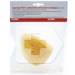 Eponge naturelle ajustable grande taille 1 pc