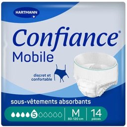 Mobile Discret Culotte Incontinence TM 5 Gouttes 14uts