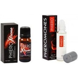 concentré de phéromones compte-gouttes 10ml + parfum aux phéromones 10ml